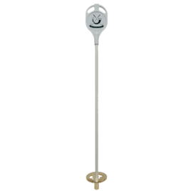 White Shield Putting Green Flags with Rod and Base